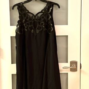 Elegant Black Sleeveless Dress